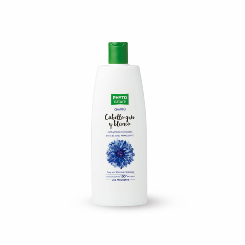 Champú Cabello gris y blanco