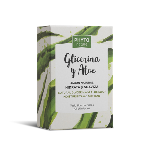Jabón Natural de Glicerina y Aloe